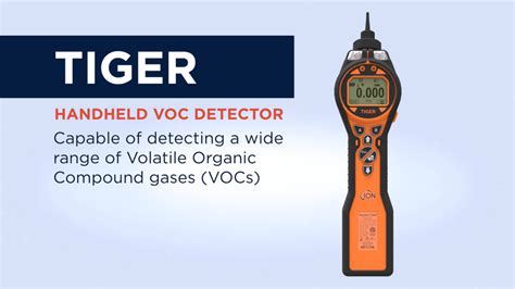 Tiger Handheld VOC Gas Detector Ion Science UK