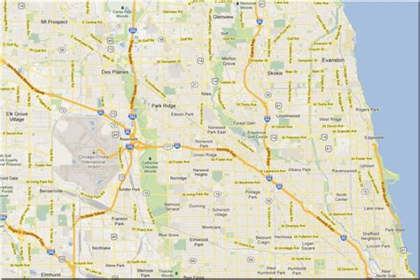 Map Of North Chicago Suburbs World Map