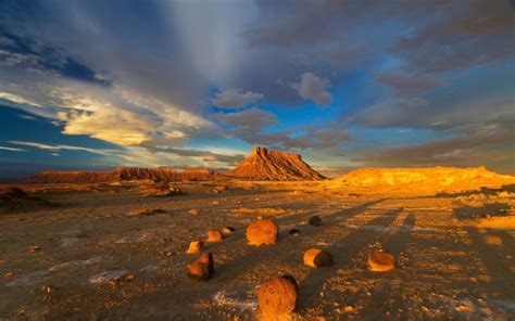 The Sky Oblakosveta Desert Shadow Stones Landscape Nature Photo