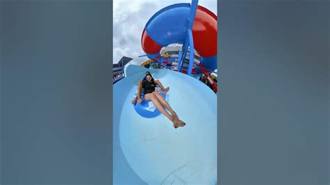 Fun Water Slides In India Insta 360 Camera At Water Park Youtube