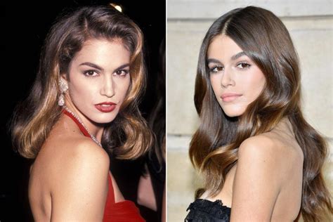 cindy crawford seriously envies daughter kaia s hair she has my old hair and i want it back