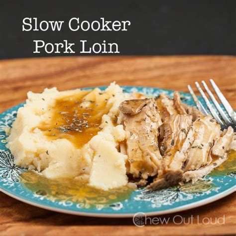 (it wouldn't fit in my 7qt crockpot. Slow Cooker Pork Loin Recipe 3 | Just A Pinch Recipes