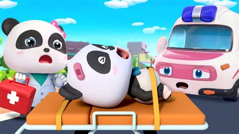 Ambulance Rescue Squad 🚑 Doctor Cartoon Police Car Nursery Rhymes