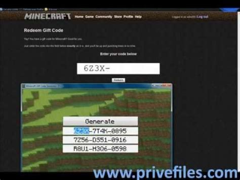 These are not all the minecraft gift codes. Minecraft Gift Code Generator September 2012 | Places to ...