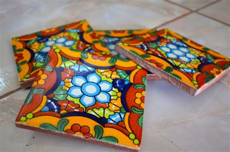 90 Mexican Talavera Tiles Hand Made Hand Painted 4 X Etsy