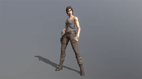 Lara Croft D Model Fozmarks