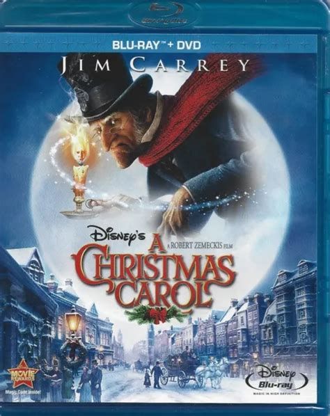 Disneys A Christmas Carol Blu Ray Dvd 2010 2 Disc Set New 735