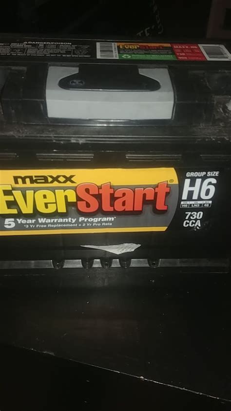 Car Battery Maxx Everstart H6 For Sale In Perris Ca Offerup