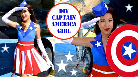 If you're also looking to dress up like these heroes, then i've rounded up some of the coolest avengers endgame costumes for you. DIY Captain America Costume- USO Girl- No Sew! - YouTube