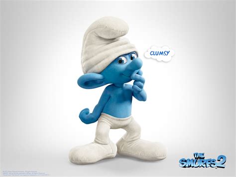 Clumsy The Smurfs 2 Live Hd Wallpapers