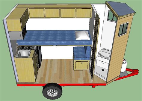 Diy Hard Floor Camper Trailer Plans Floorplansclick