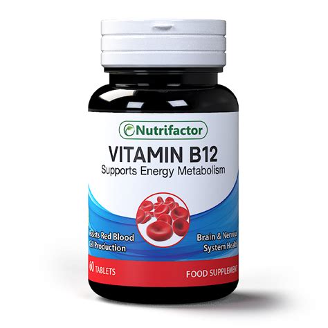 Nutrifactor Vitamin B 12 Supports Healthy Red Blood Cells Production