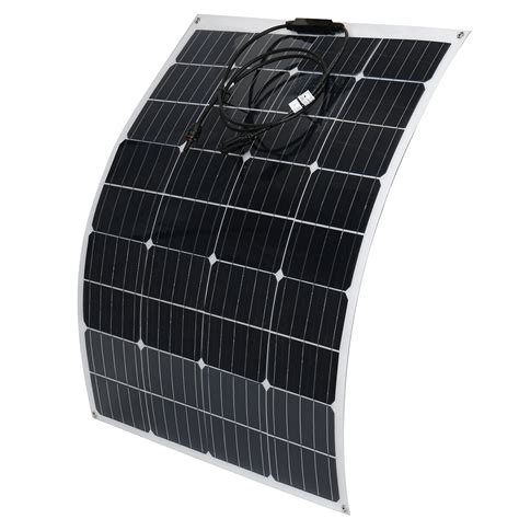 100w 18v Highly Flexible Monocrystalline Solar Panel Tile Mono Panel