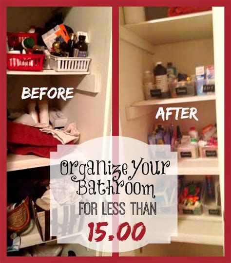 Bathroom Organization Tips Household Organization Cleaning Organizing Organizing Your Home