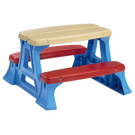 American Plastic Toys Kids Picnic Table And Reviews Wayfair