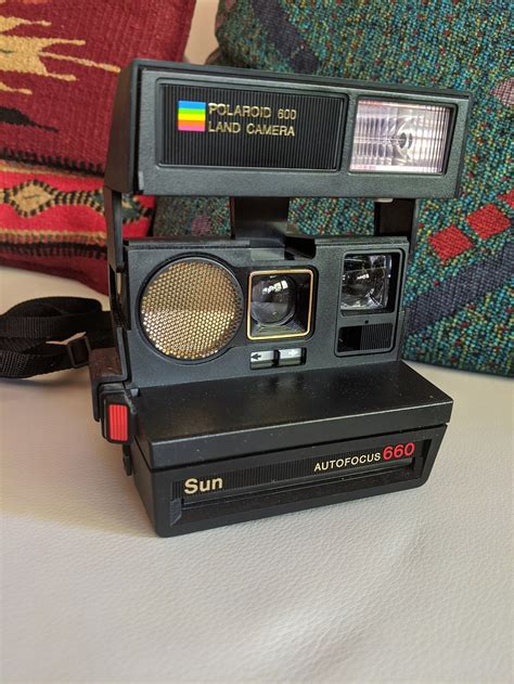 Polaroid Sun 660 Autofocus Instant Camera Etsy