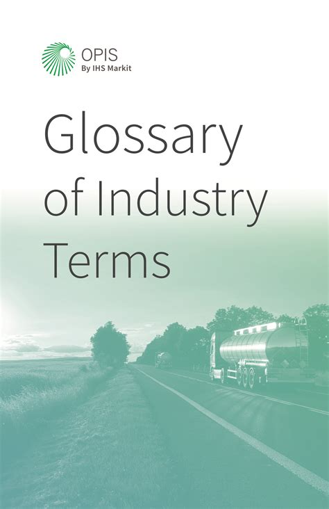 Opis Glossary Of Oil Industry Terms Download Free Now