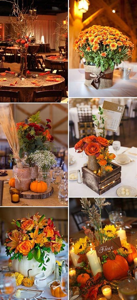 Fall In Love With These 50 Great Fall Wedding Ideas Wojo Wedding 2020 Pinterest Mesas De