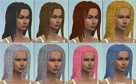The Most Awesome Dreads Hairstyles For The Sims 4 — Snootysims