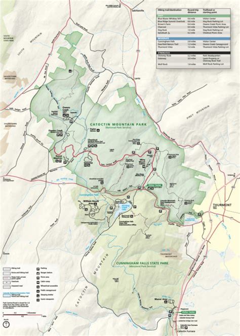 Catoctin Mountain Park Map By Us National Park Service Avenza Maps