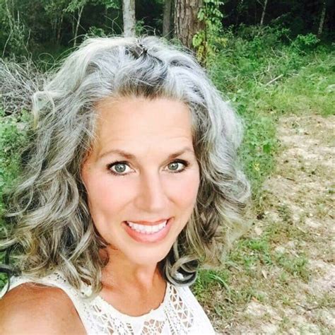 Here's how to keep your wavy hair tamed and on fleek. Gorgeous in 2020 | Grey curly hair, Natural gray hair, Gorgeous gray hair