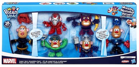 Mr Potato Head Mixable Mashable Heroes 28 Pieces Marvel Super Hero