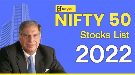 Nifty 50 Stocks List 2022 Nifty Fifty Company List And Weightage 2022