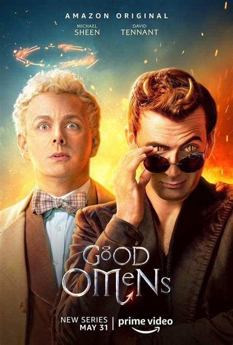 Trailer Amazon And Neil Gaimans Good Omens Is Here To Bless Your Day Michael Sheen Good