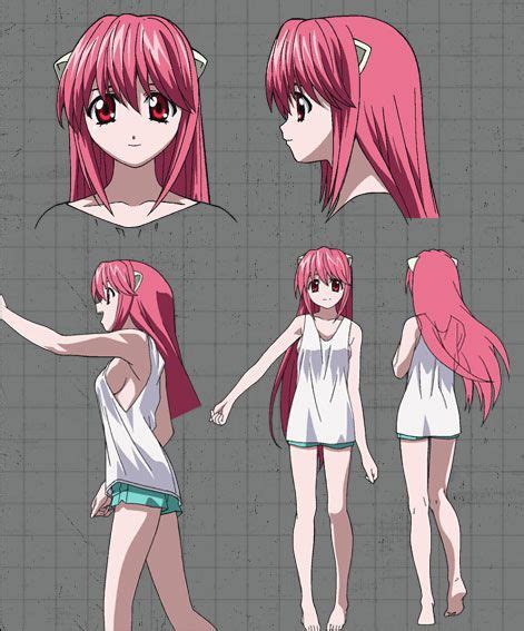 Kaede Elfen Lied Personajes De Anime Anime Y Dibujo Manga