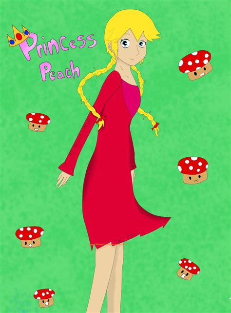 Princess Peach Of The Mushrooms By Harumilove4 On Deviantart