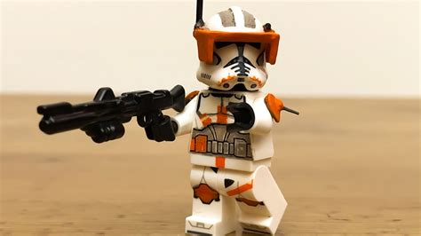 Lego Star Wars Custom Commander Bly Clone Wars Trooper Lego Building