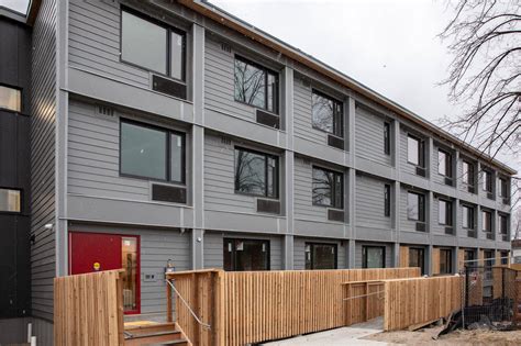 Toronto opens second modular supportive housing building for the homeless