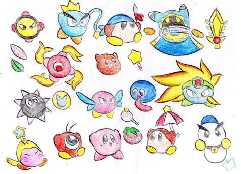 Various Kirby Doodles By Mintstarmari On Deviantart