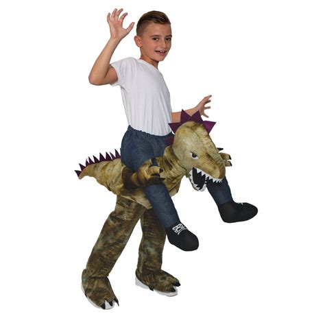 Halloween Ride On Dinosaur Child Costume