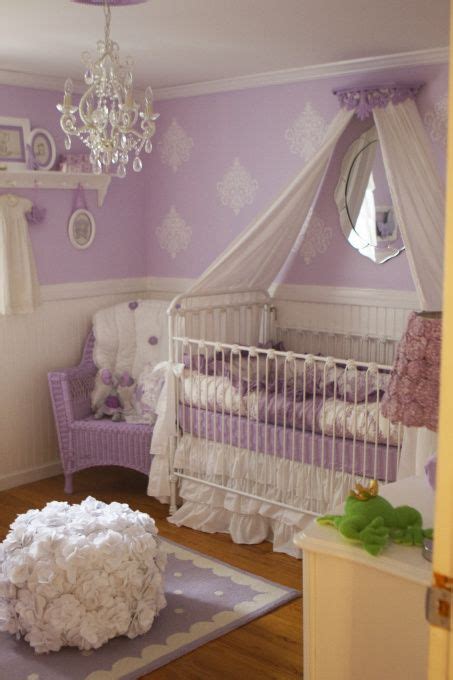 Averys 50 Shades Of Purple Nursery Baby Girl Room Baby Girl Nursery