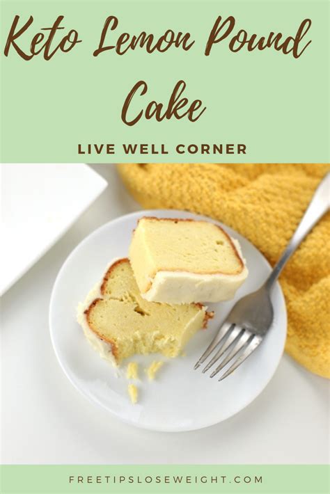 Combine baking mix, equal, cornstarch and lemon peel. Keto Lemon Pound Cake Recipe - Low Carb Gluten Free Sugar ...