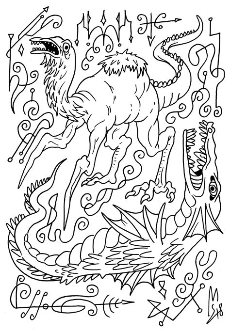 Behemoth And Leviathan Behemoth Leviathan Tattoo Ideas Curtains