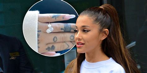 Ariana Grandes Engagement Ring Is Worth At Least 30k Experts Reveal