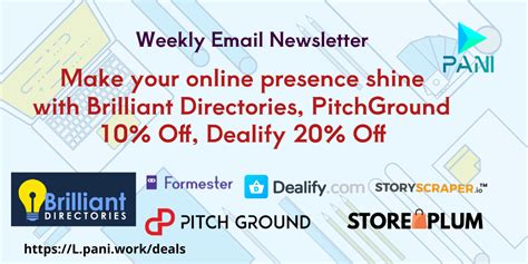 Weekly Emails Make Your Online Presence Shine With Brilliant Directories Pitchground