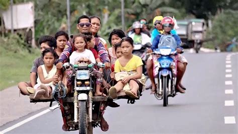 incredible motorbike taxis in philippines youtube