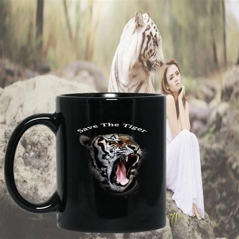 Tiger Mug Save The Tigers Big Cat Mug Coffee Mugs Ceramic Mug Etsy