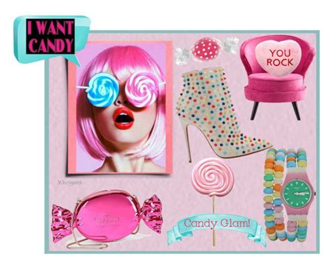 I Want Candy By Whirlypath On Polyvore Featuring Kate Spade Cyan