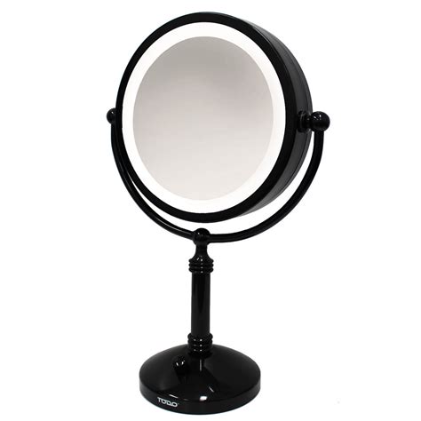7 Led Backlit Cosmetic Make Up Mirror 1x 5x Magnification Battery