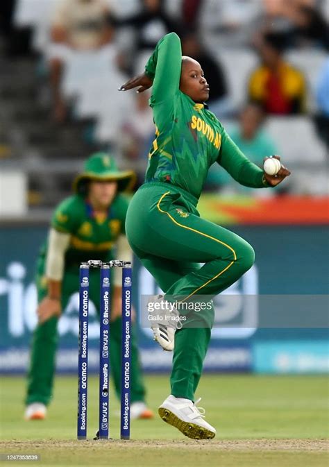 Nonkululeko Mlaba Of South Africa During The Icc Womens T20 World News Photo Getty Images