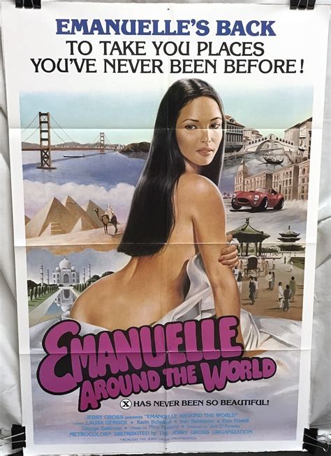 Emanuelle Around The World 1977 One Sheet Poster