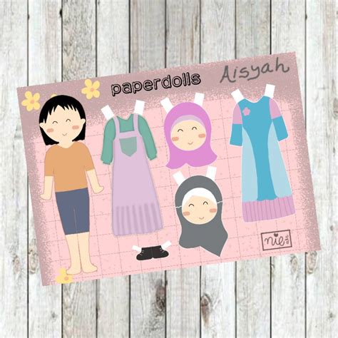 Jual Bongkar Pasang Paperdolls Paper Doll Orang Orangan Bepe Bepean