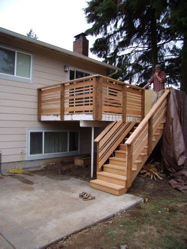 This makes installation of the . Horizontal deck railing | • Douglas Shepherd • Fine ...