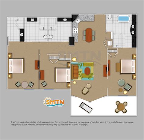 Hilton Parc Soleil Floor Plan Floorplansclick