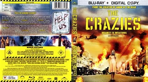 The Crazies Movie Blu Ray Scanned Covers The Crazies English