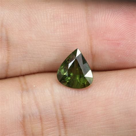 296ct Lab Certified Natural Green Sapphire